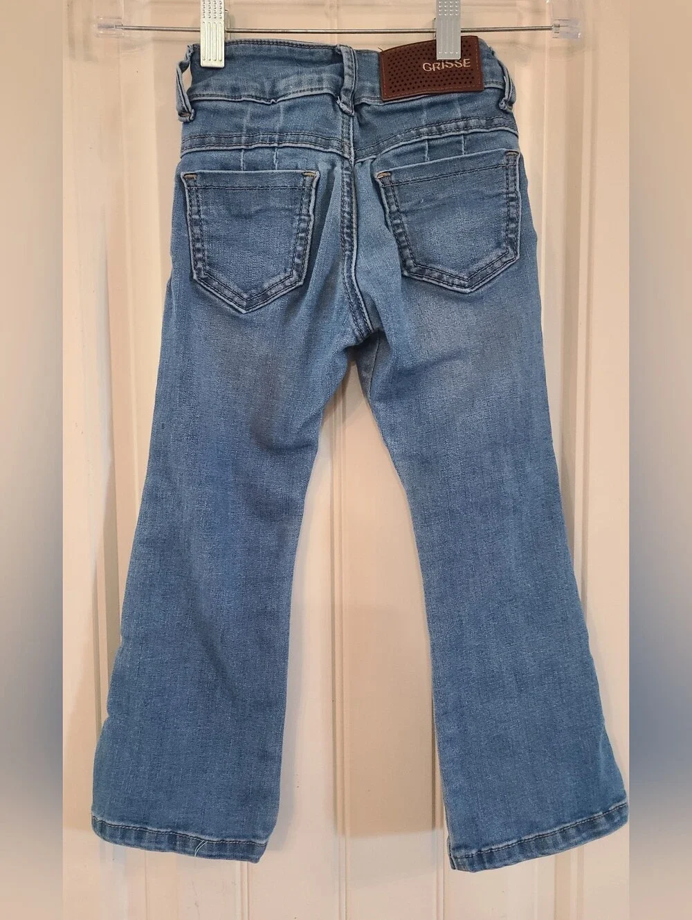 Girl's Grisse Jeans with Flared Hem Size 4